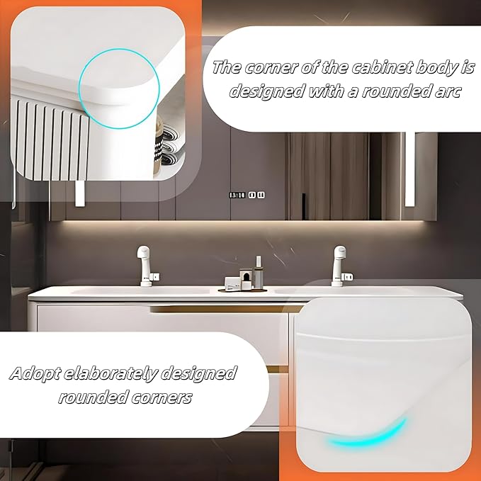 Bathroom Vanity with Double Sink - Image 4