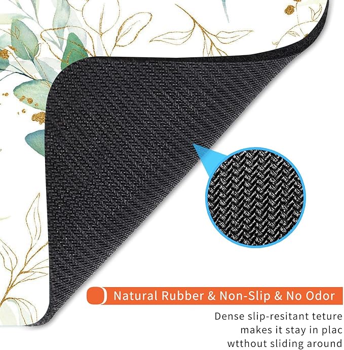 Armanza Square Mouse Pad Pretty Leaves, Personalized Premium-Textured Custom - Image 5