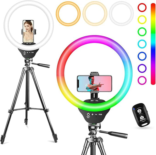 Sensyne 10'' RGB Ring Light by sensyne