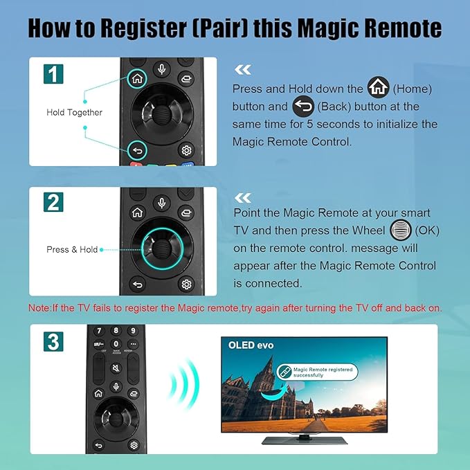 Magic Remote for LG Smart TV Remote Control, for LG TV Remotes - Image 5