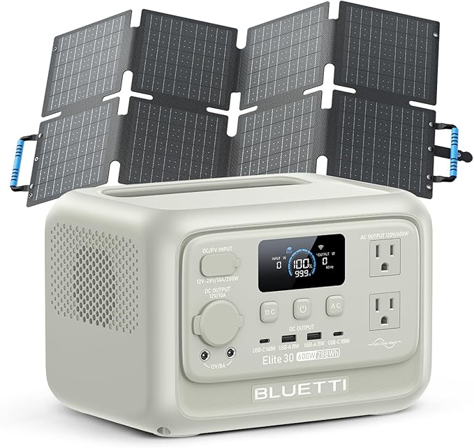 BLUETTI Elite 30 V2 Solar Generator by BLUETTI