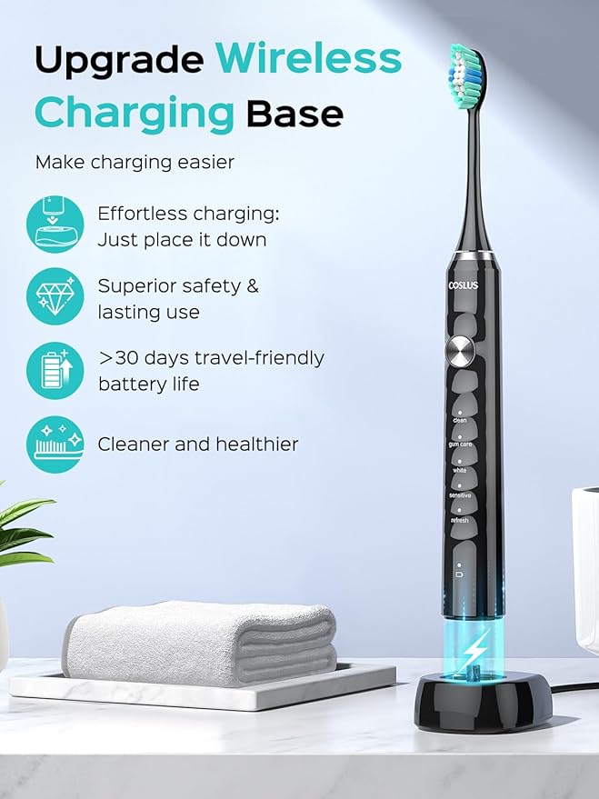 COSLUS Sonic Electric Toothbrush - Image 4