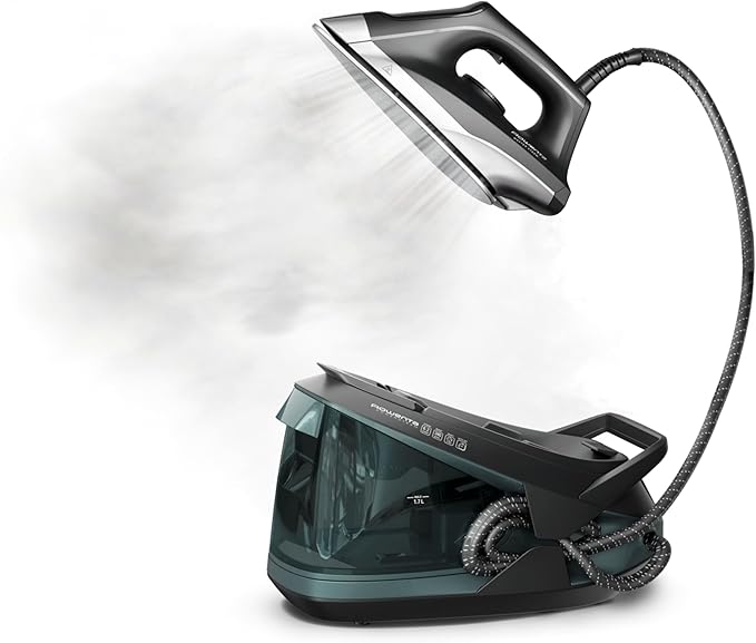 Rowenta Iron Steamer for Clothes Master Steam Station, Professional Steam Iron by Rowenta