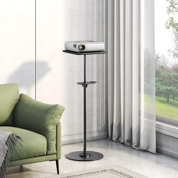 PUTORSEN Heavy-Duty Projector Stand – Height Adjustable Floor Projector - Image 2