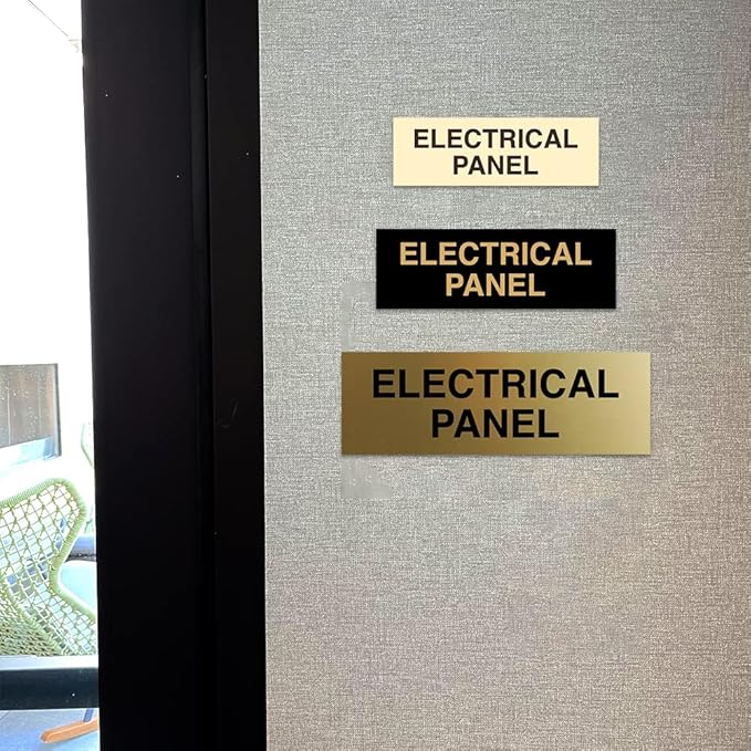 All Quality Basic Electrical Panel Sign - Image 4