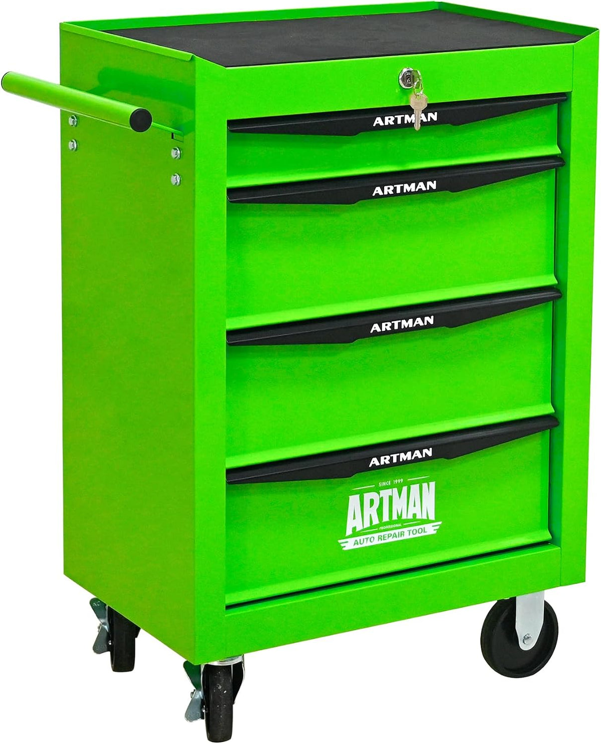 4 drawer rolling tool chest on wheels,multifunctional mobile, main product view
