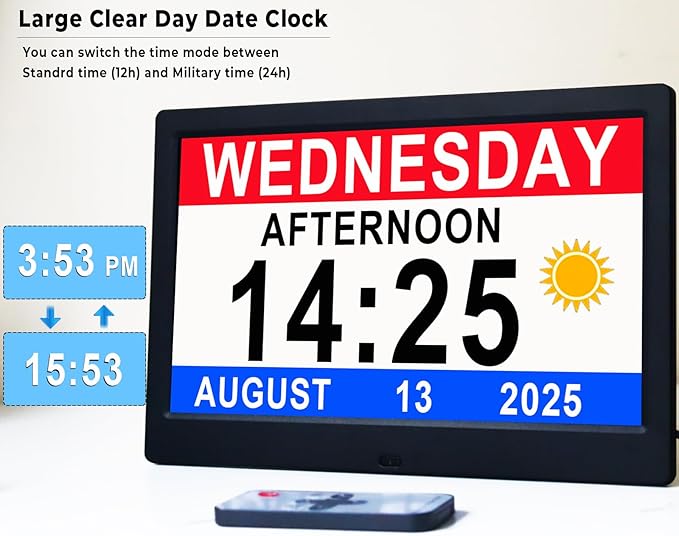 Véfaîî 11.5 Inch Extra Large Digital Clock - Image 4