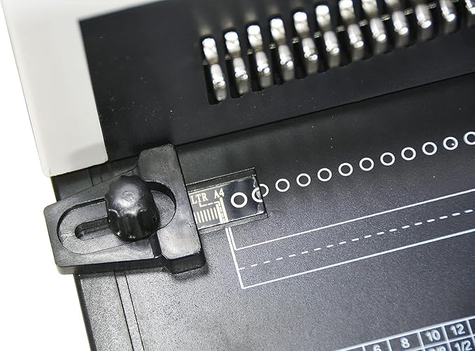 PPE S25A Coilbind Coil Punch & Binding Machine Free Crimper & 8mm Plastic COILS - Image 6