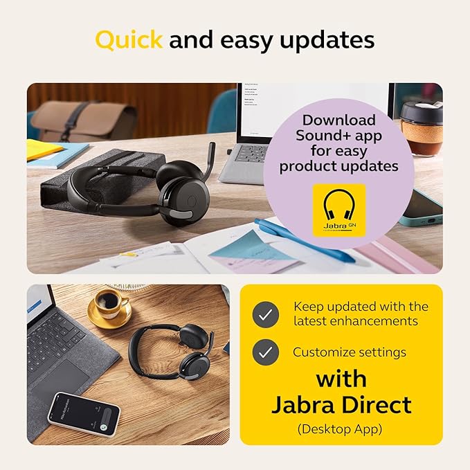 Jabra Evolve2 65 Flex Wireless Stereo Headset - Image 5