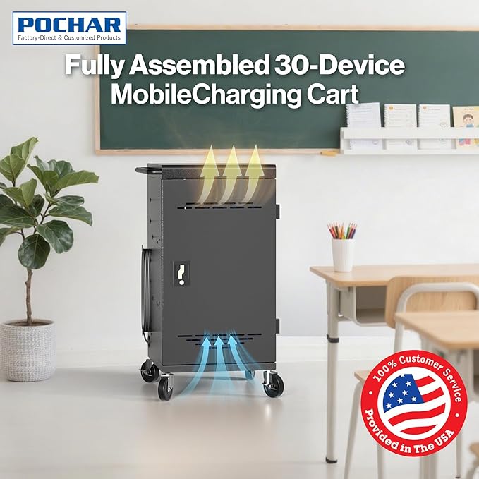 Fully Assembled 30 Unit Device Charging Station - Image 2