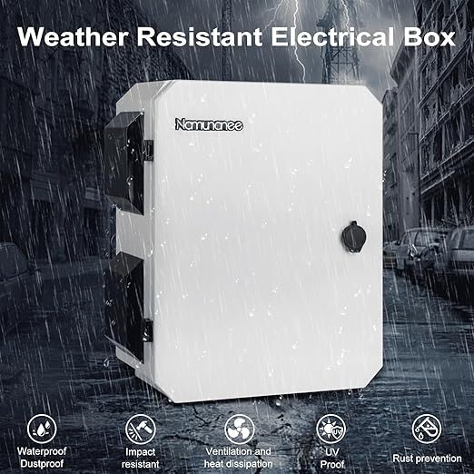 Outdoor Electrical Box, Cold-Rolled Steel Plate, Aluminum Alloy Back Beam - Image 7