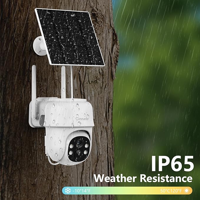 Cinnado 4G LTE Cellular Security Camera-No WiFi Outdoor Camera Wireless - Image 9