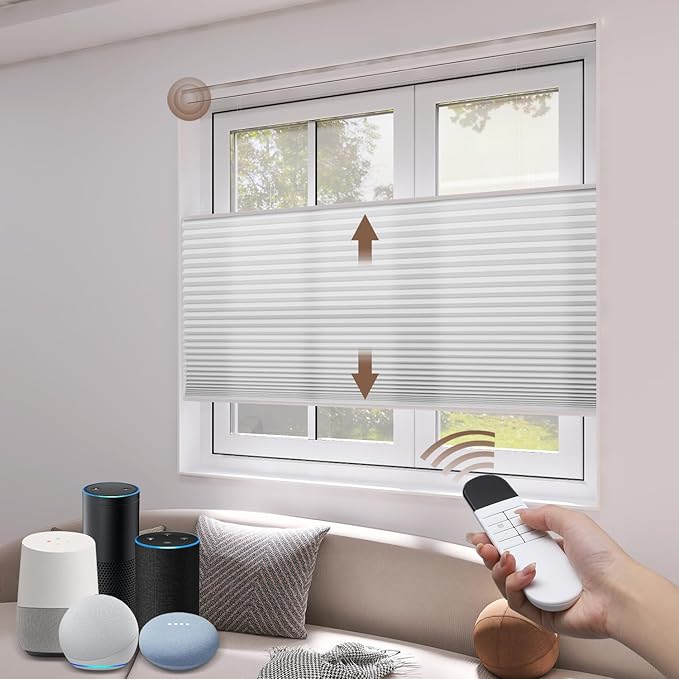 LEXEN Smart Top Down Bottom Up Honeycomb Shades by Unknown