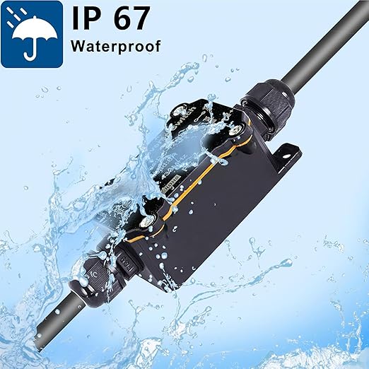 AC110V Remote Control Power Switch, Waterproof Wireless Light Switch, 165 Feet - Image 4