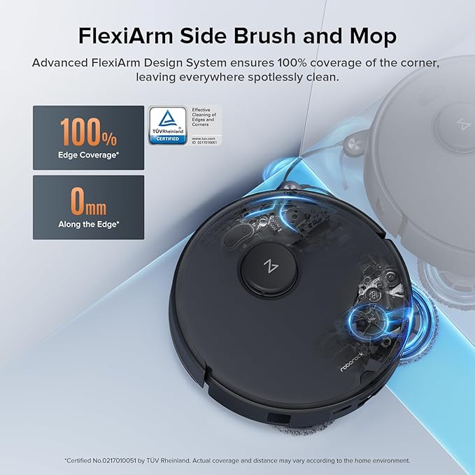 Roborock Qrevo Edge S5A Robot Vacuum and Mop, Zero-Tangling, DuoDivide Main - Image 5