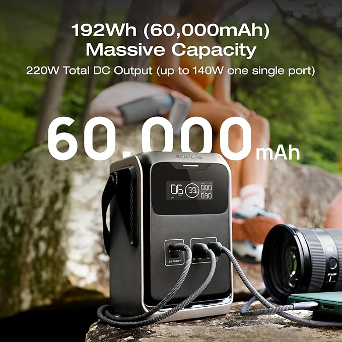 EF ECOFLOW TRAIL 200 DC Portable Power Station - Image 2