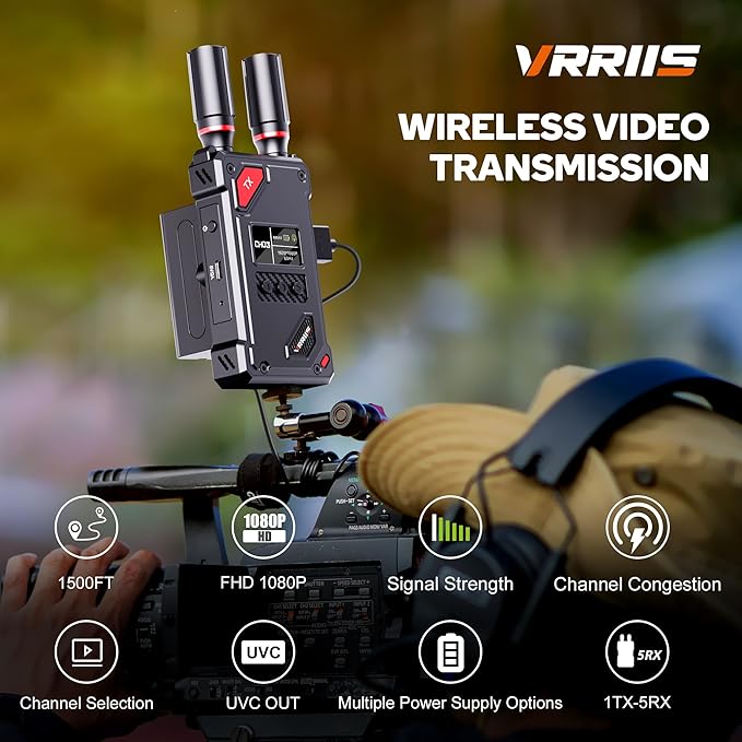 Vrriis Wireless Video Transmitter and Receiver - Image 2