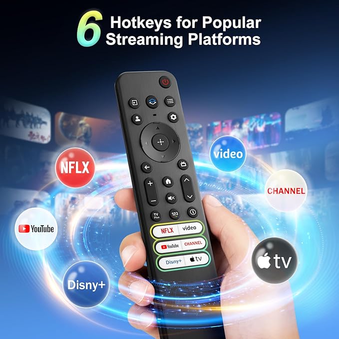 Replacement Remote Only for TCL-Google-TV-Remote-Control, for TCL 4K Google - Image 3