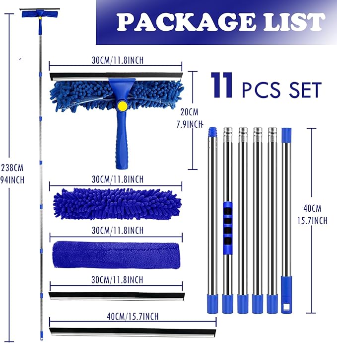 Window Cleaner Squeegee Kit - Image 2