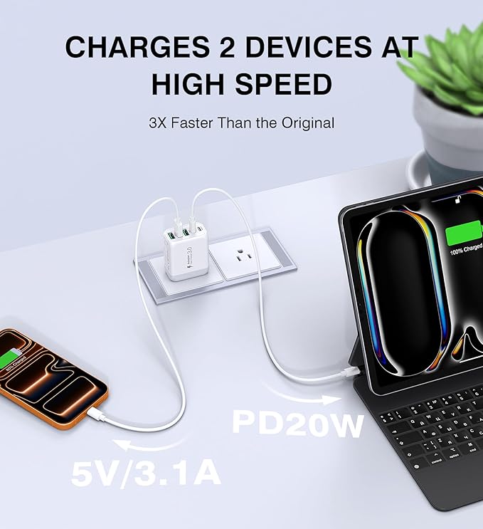 USB C Wall Charger Block, Samsung Galaxy - Image 6