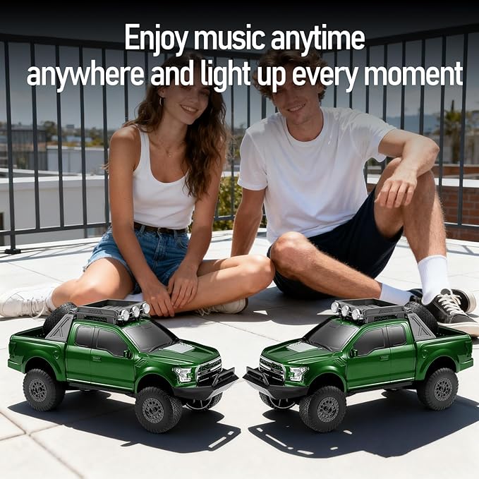 WS-589 Rugged Pickup Truck Bluetooth Replica Speaker – Portable Audio - Image 5