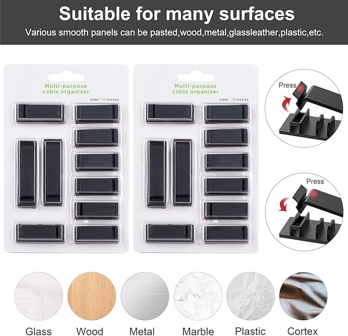 Halsouy Cable Management Clips - Image 7