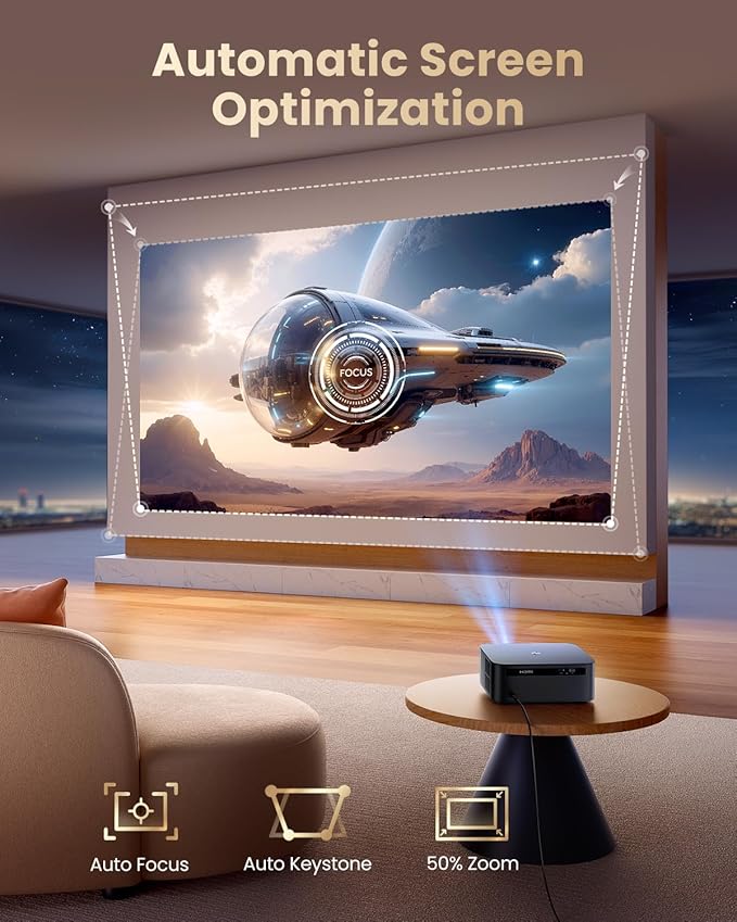 【Official Google TV/4K Supported 】Smart Projector - Image 5