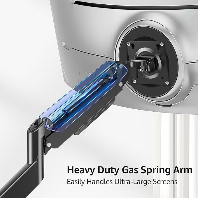 MOUNTUP Heavy Duty Monitor Arm for 49 inches, 44 lbs Curved Screens, Ultrawide - Image 7