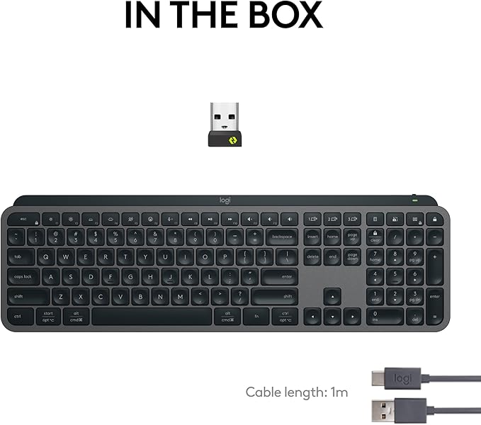 Logitech MX Keys S Wireless Keyboard, Low Profile, Fluid Precise Quiet Typing - Image 10