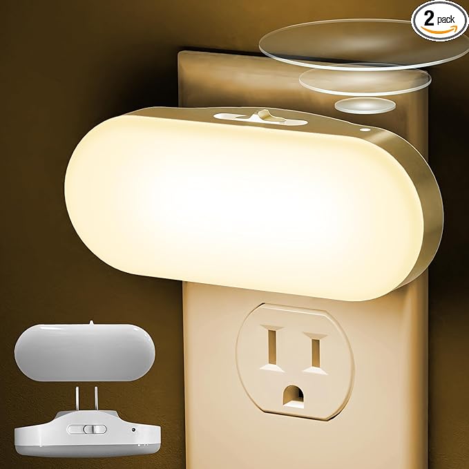 DORESshop Night Lights Plug into Wall, 1W 3000K Led Night Light by DORESshop