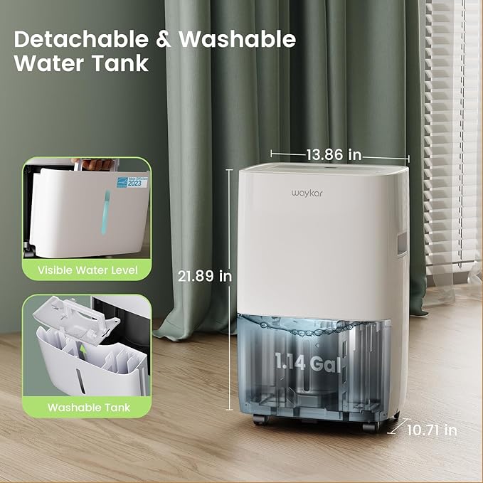 Waykar 120 Pints Energy Star Dehumidifier - Image 5