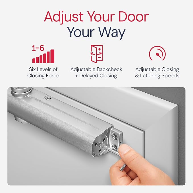 Lawrence Heavy Duty Door Closer Commercial Grade 1 - Image 3