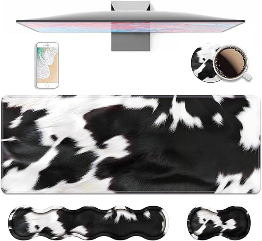 4 in 1 Ergonomic Keyboard Wrist Rest & Mouse Pad Wrist Rest Set, Large XXL by Unknown