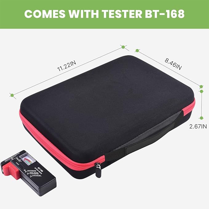 ALKOO Battery Organizer Storage Holder Case Box - Image 3