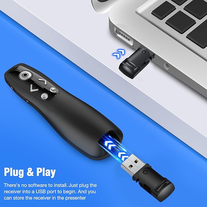 Presentation Clicker Wireless Presenter Remote - Image 4