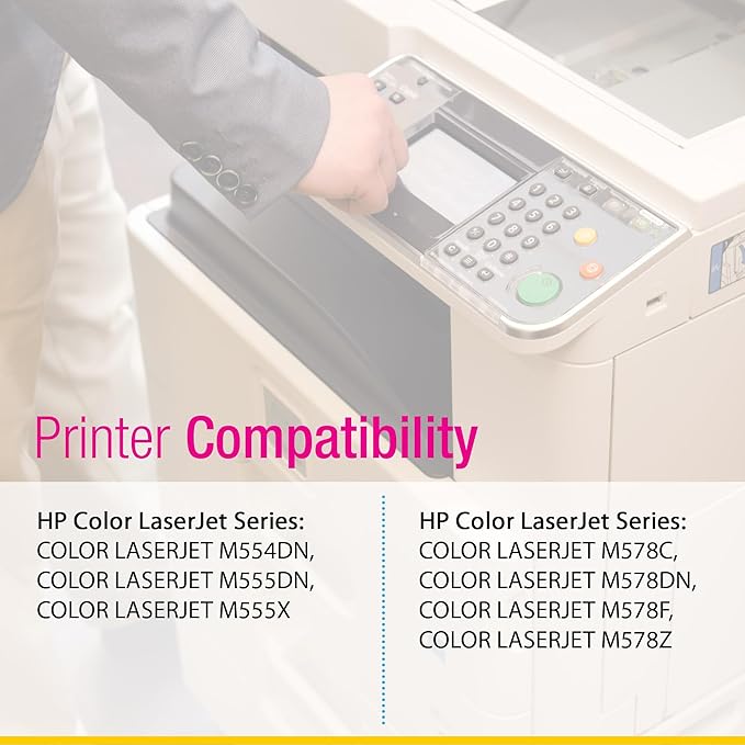CS Replacement Compatible with HP M578Z Toner Cartridge W2120X to use with - Image 5