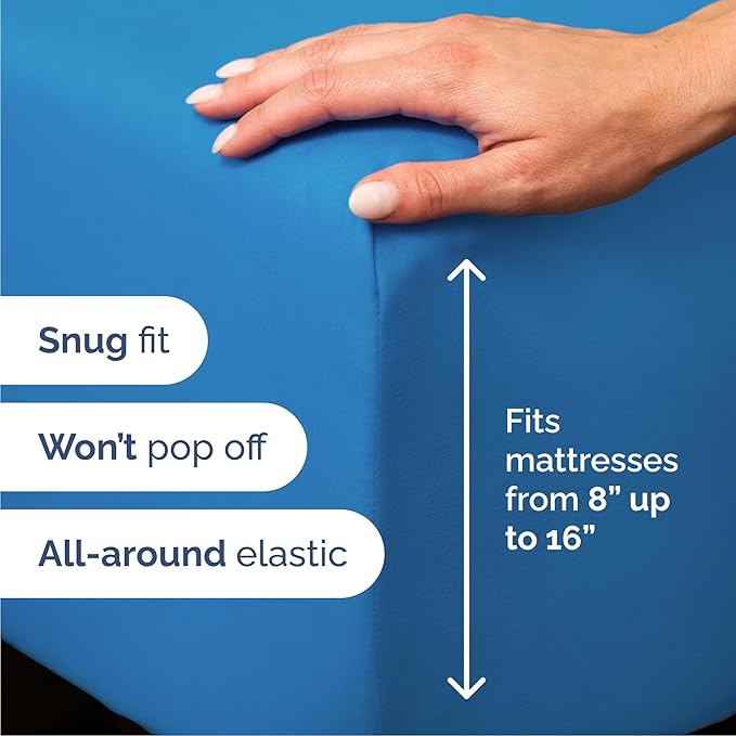 Cal King Size 4 Piece Sheet Set - Image 3