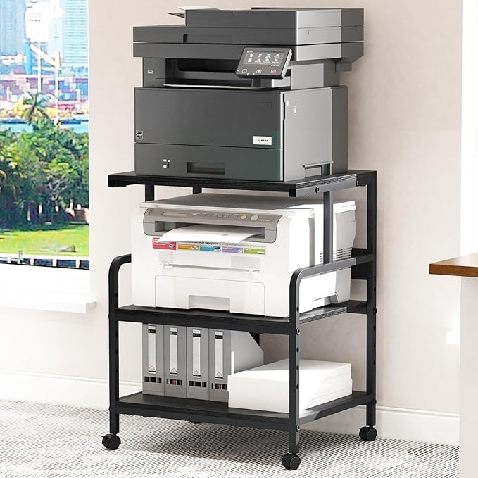 Arbuxzuy Large Printer Stand by Arbuxzuy