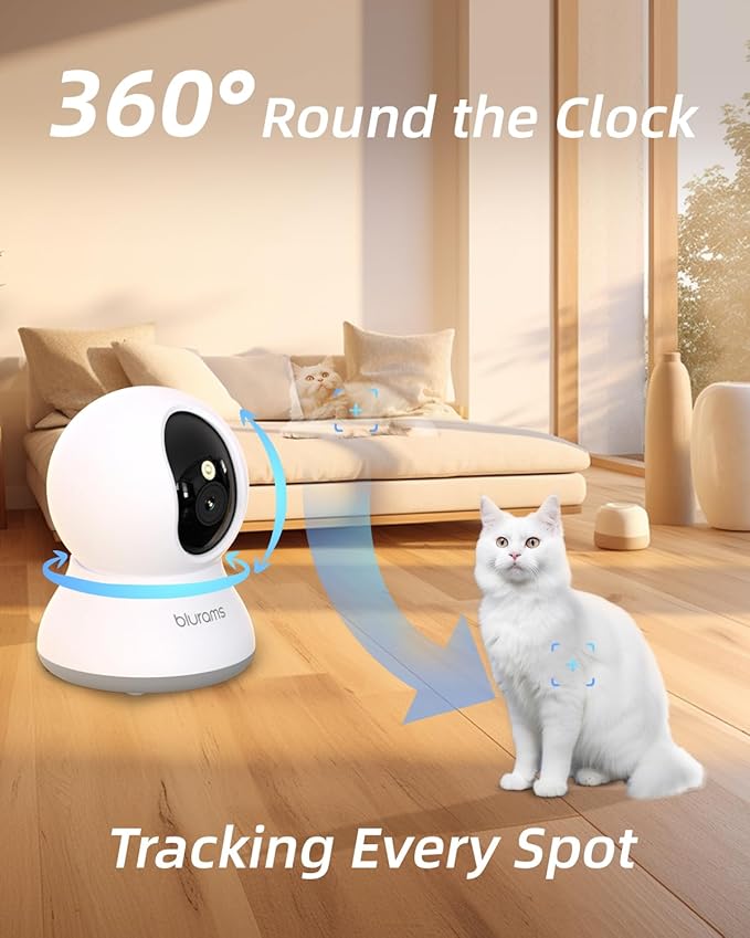 blurams Cameras for Home Security, 2K Pet Camera - Image 3