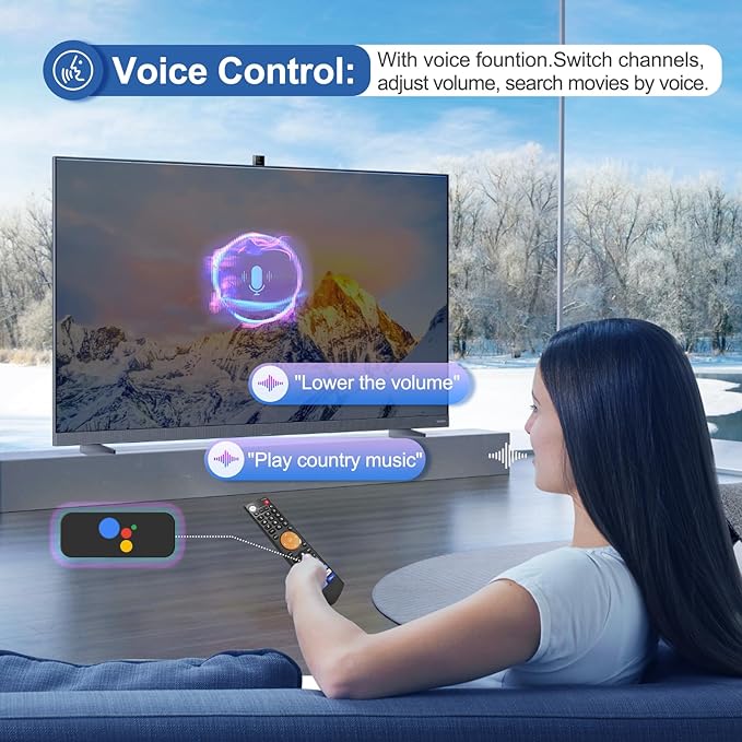 Replacement Learning Bluetooth Voice Remote Control fit - Image 4