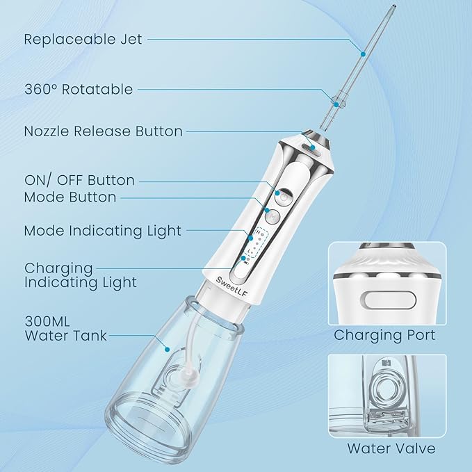 SweetLF Water Dental Flosser Pick - Image 3