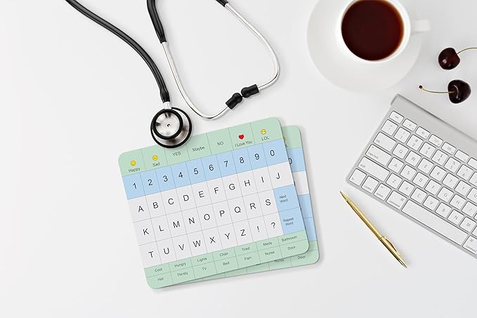 Communication Board For Adults- Non-Slip, Portable Letter Chart for Non-Verbal - Image 3