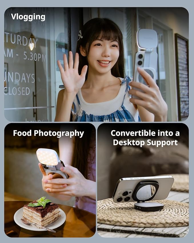 SmallRig Magnetic Selfie Light for iPhone, Phone Light - Image 8