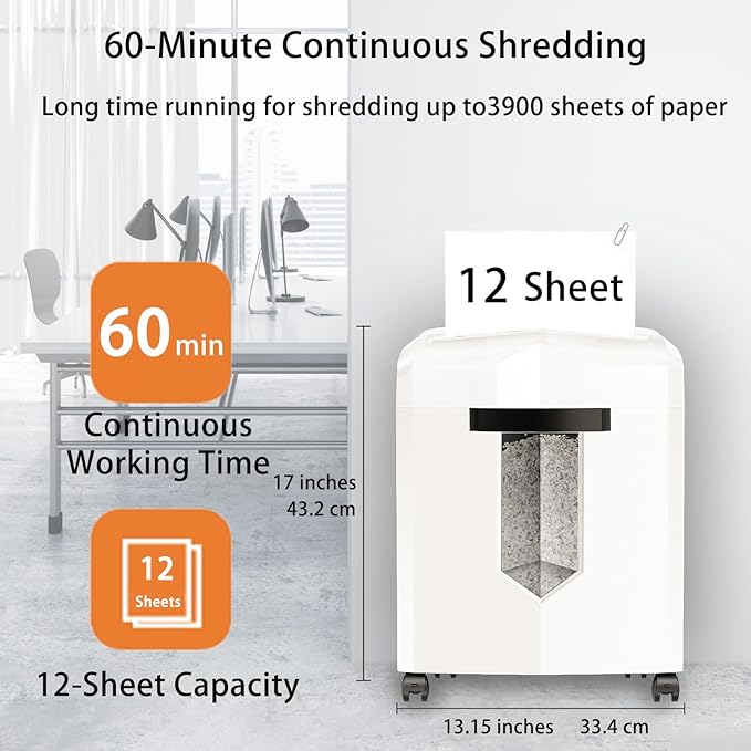 Bonsaii Micro Cut Shredder, Portable - Image 2