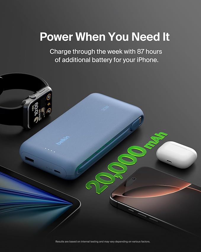 Belkin Portable Charger, Power Bank - Image 7