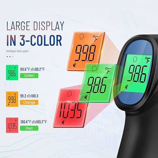 Forehead Thermometer for Adults and Kids, Digital Infrared Thermometer - Image 3