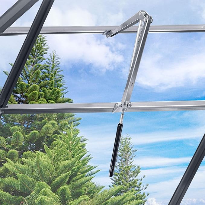 A ANLEOLIFE Automatic Roof Vent Opener Greenhouse Accessories Solar Window - Image 2