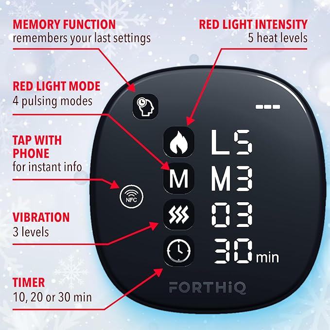 FORTHiQ RED+ Knee Massager - Image 7