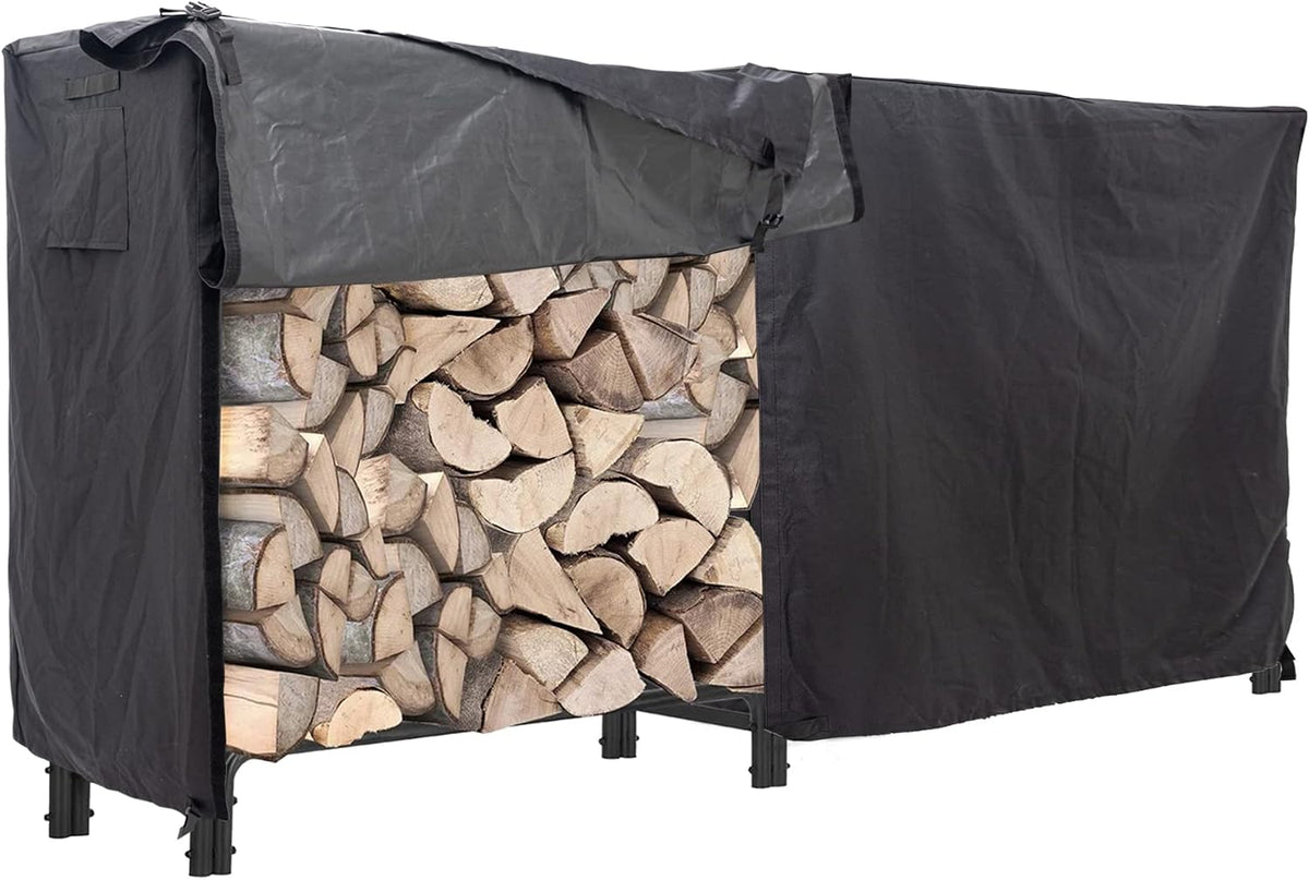 heavy duty waterproof 600d oxford fabric firewood log, main product view
