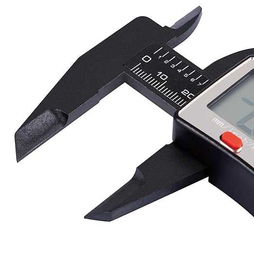 UNIPEC 6″ Digital Caliper – Large LCD, Metric/Imperial/Fraction, 0.0005 in / - Image 2